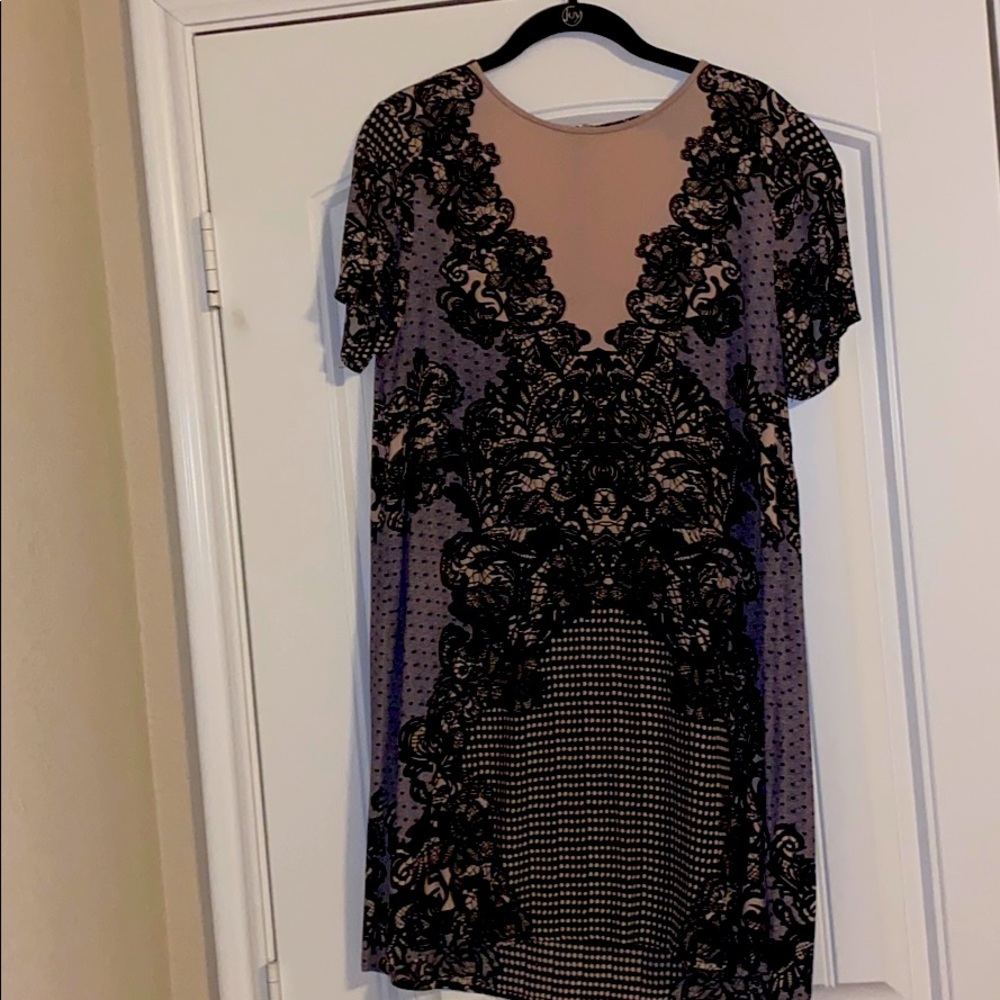 I purchased this dress from Express.